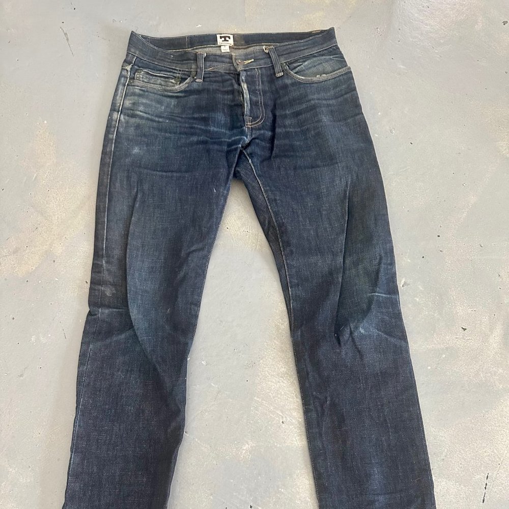 Tellason "Ladbroke Grove" 12.5 oz Selvedge denim jean. Size 31 Made in S.F